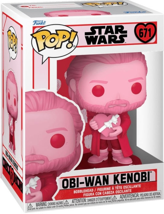 Funko Pop - #671 Obi-Wan Valentine’s